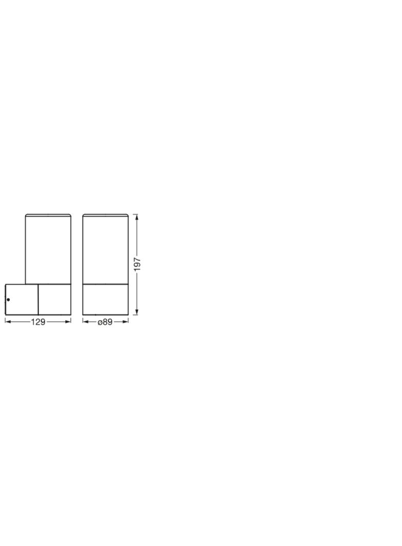 Oprawa SMART+ OUTD WIFI PIPE WALL RGBW DG