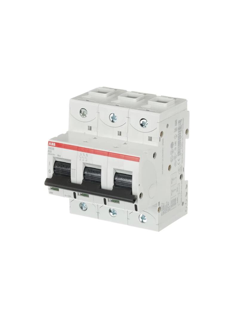 S803S-B20 Wyłącznik nadprądowy 50kA 3P B20A 2CCS863001R0205 ABB