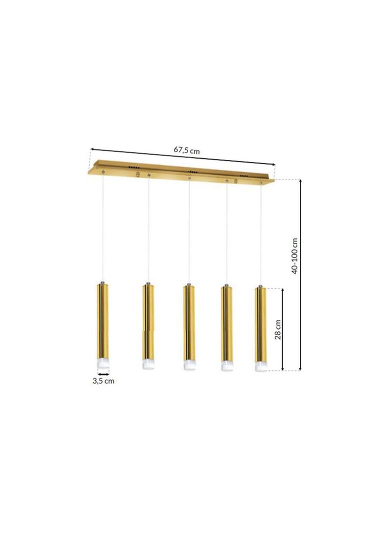Milagro lampa wisząca LED Goldie 25W 1750lm 4000K ML5715