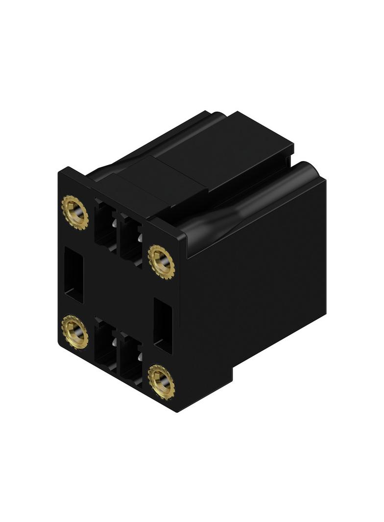 SCD 3.81/04/90F 3.2SN BK BX Wtyki PCB (złącza płyty), 3.81 mm, Liczba biegunów: 4, kąt odejścia: 90° /50szt./ 1973580000 WEIDMÜLLER