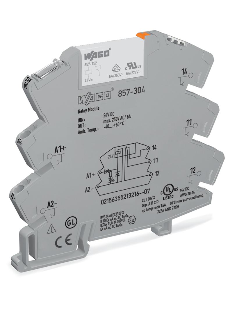 JUMPFLEX podstawka z przekaźnikiem 24V DC 1p WAGO