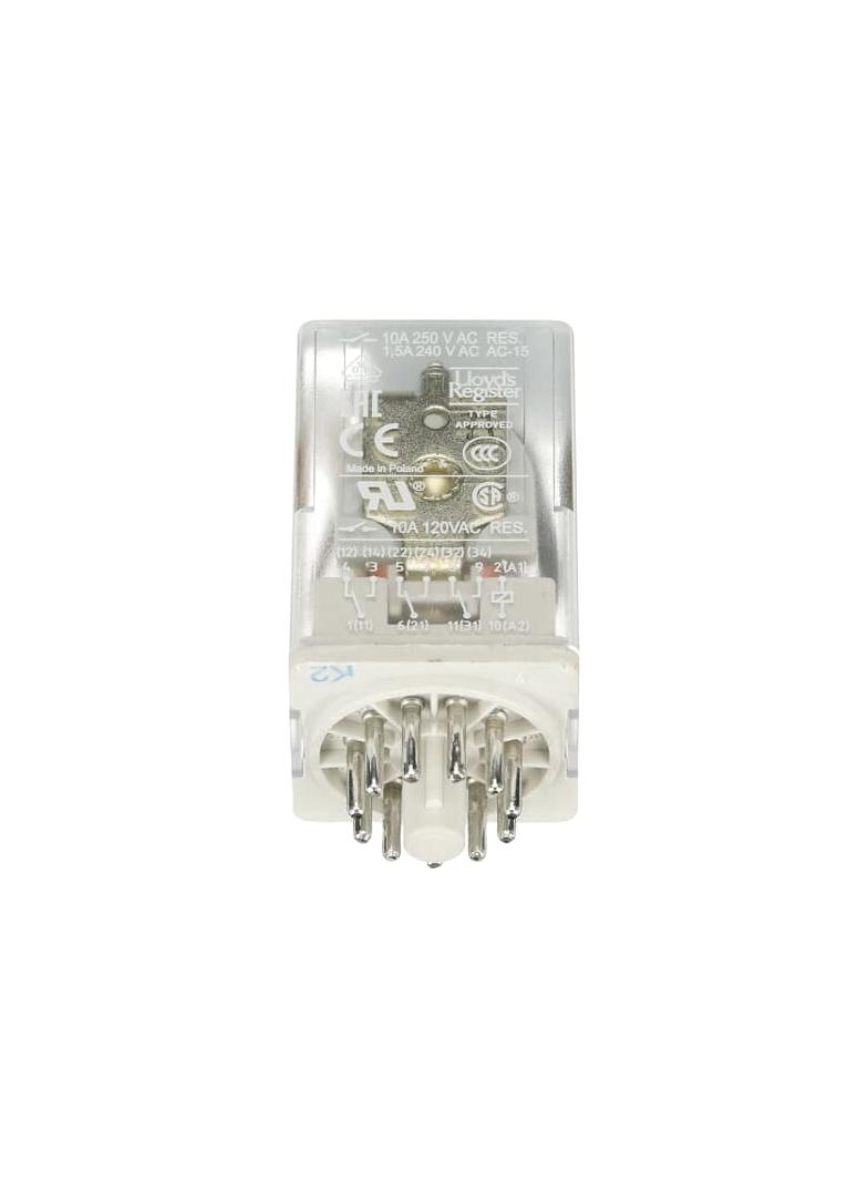 Przekaźnik CR-U110DC3L, A1-A2=110V DC, 3 styki c/o 250V/10A, LED 1SVR405622R8100 ABB
