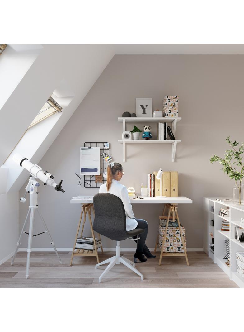 Lampa biurkowa RING biała