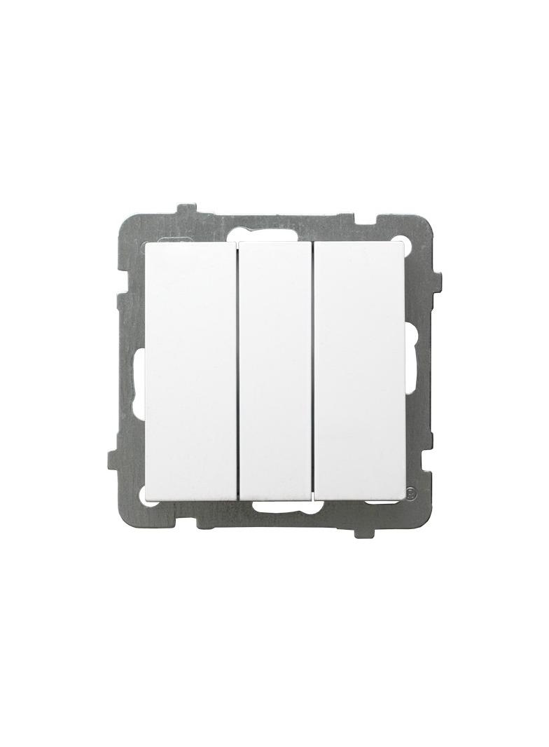 AS Łącznik potrójny zwierny - kolor biały