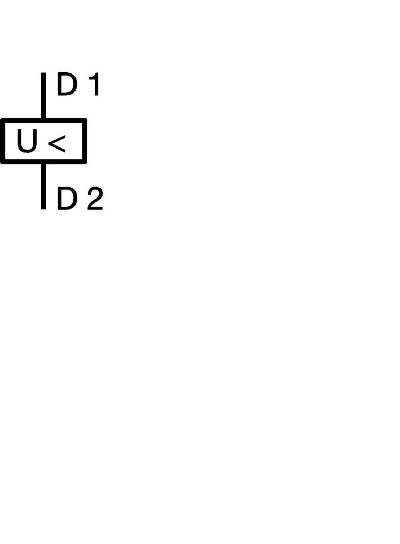 Wyzwalacz podnapięciowy 230V AC POLO MZ206 HAGER