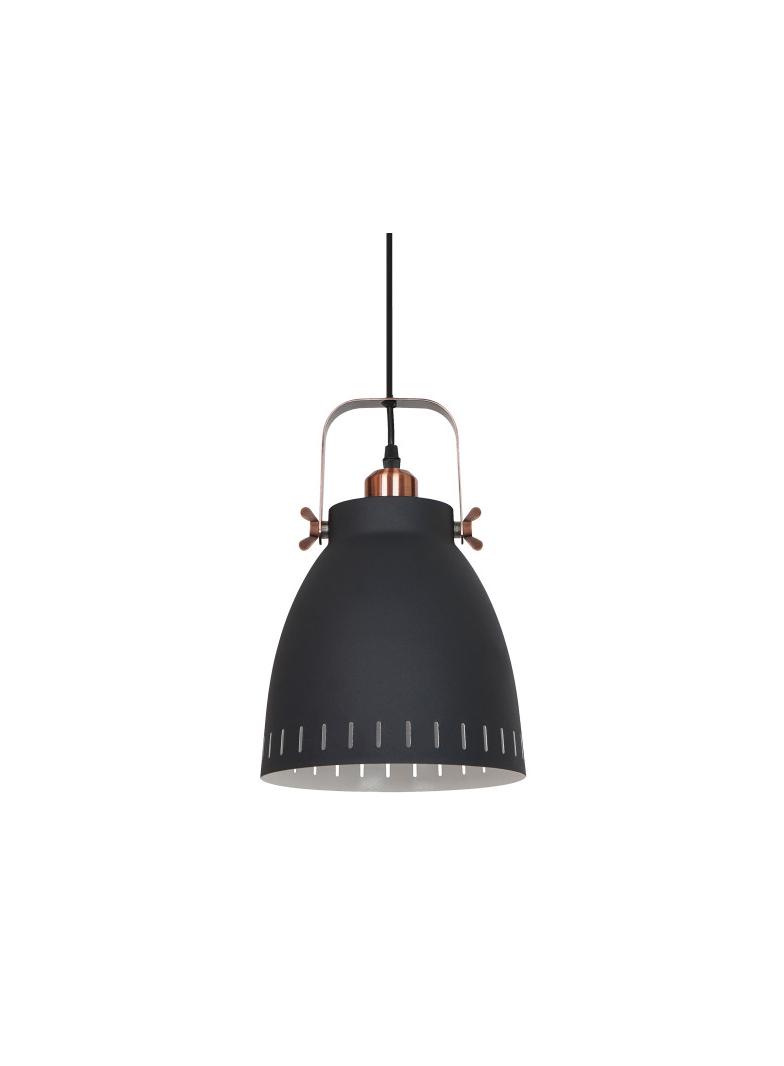 ITALUX lampa wisząca Franklin E27 60W 220V IP20 kolor - grafitowy piaskowany, czerwona miedź