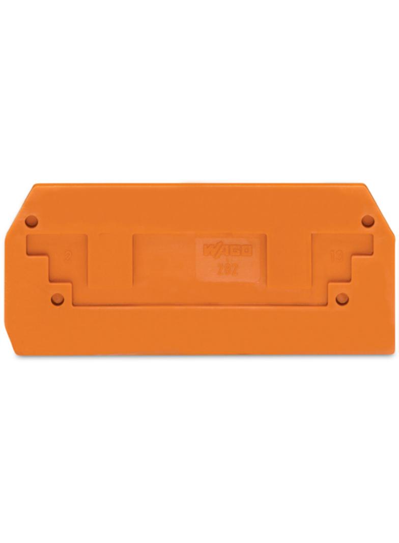 ścianka końcowa pomarańczowa