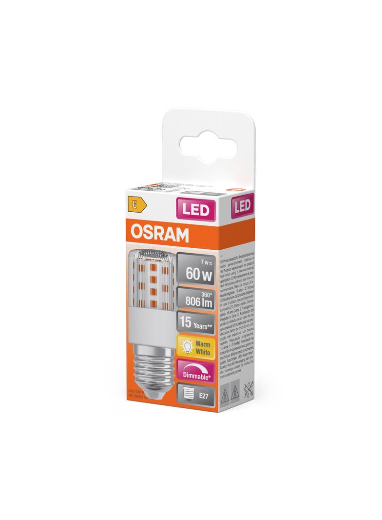 SPECIAL T SLIM CL 60 dim 7,3W 827 E27 LEDVANCE