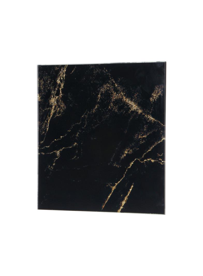 Panel szklany, Uniwersalny, kolor czarno/złoty połysk