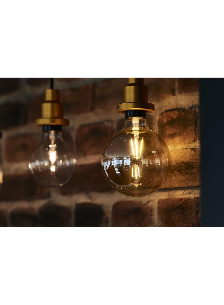 Żarówka LED Vintage 1906 LED CL GLOBE200 FIL GOLD 28 non-dim 5W/820 E27 4058075092013 LEDVANCE