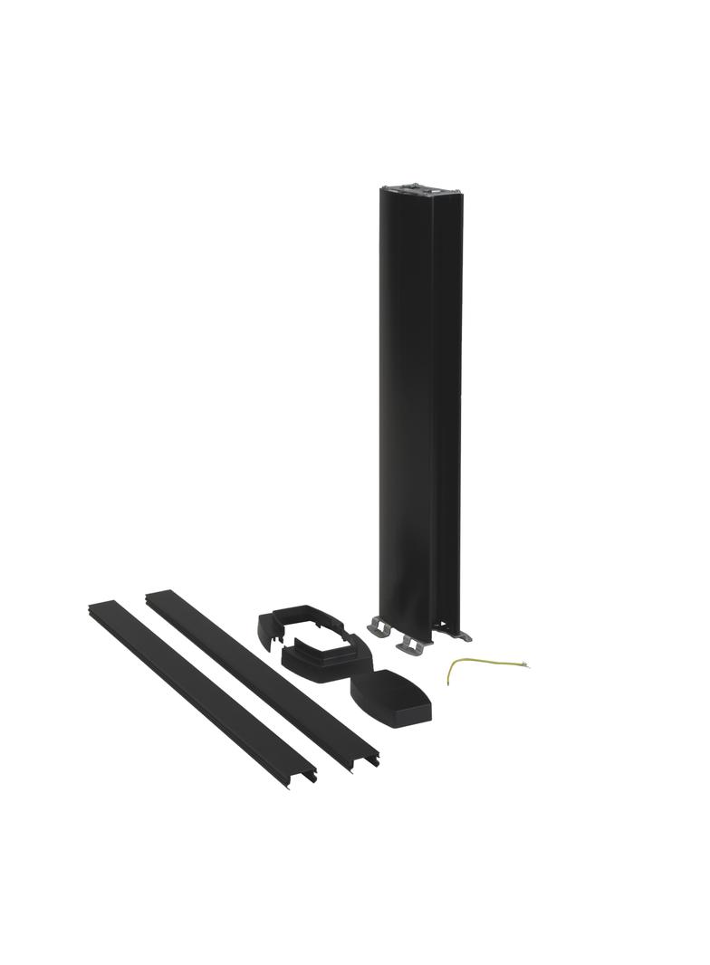 Minikolumna 2-komorowa 0,68m, czarna, Legrand