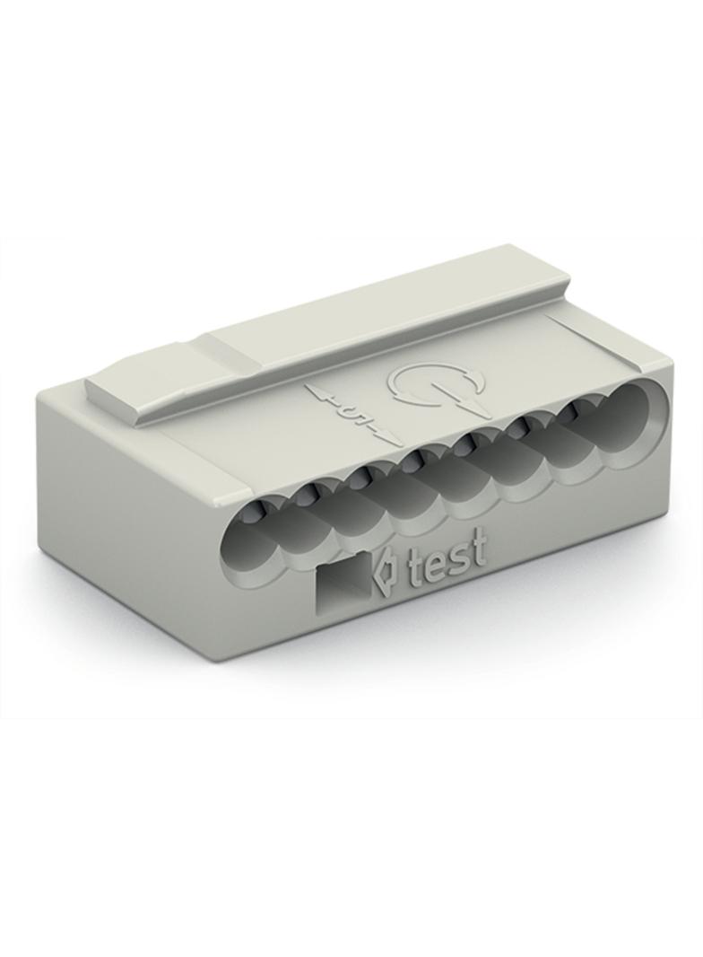 Szybkozłączka MIKRO 8x 0,6‑0,8mm2 jasnoszara 243‑308 /50szt./ WAGO
