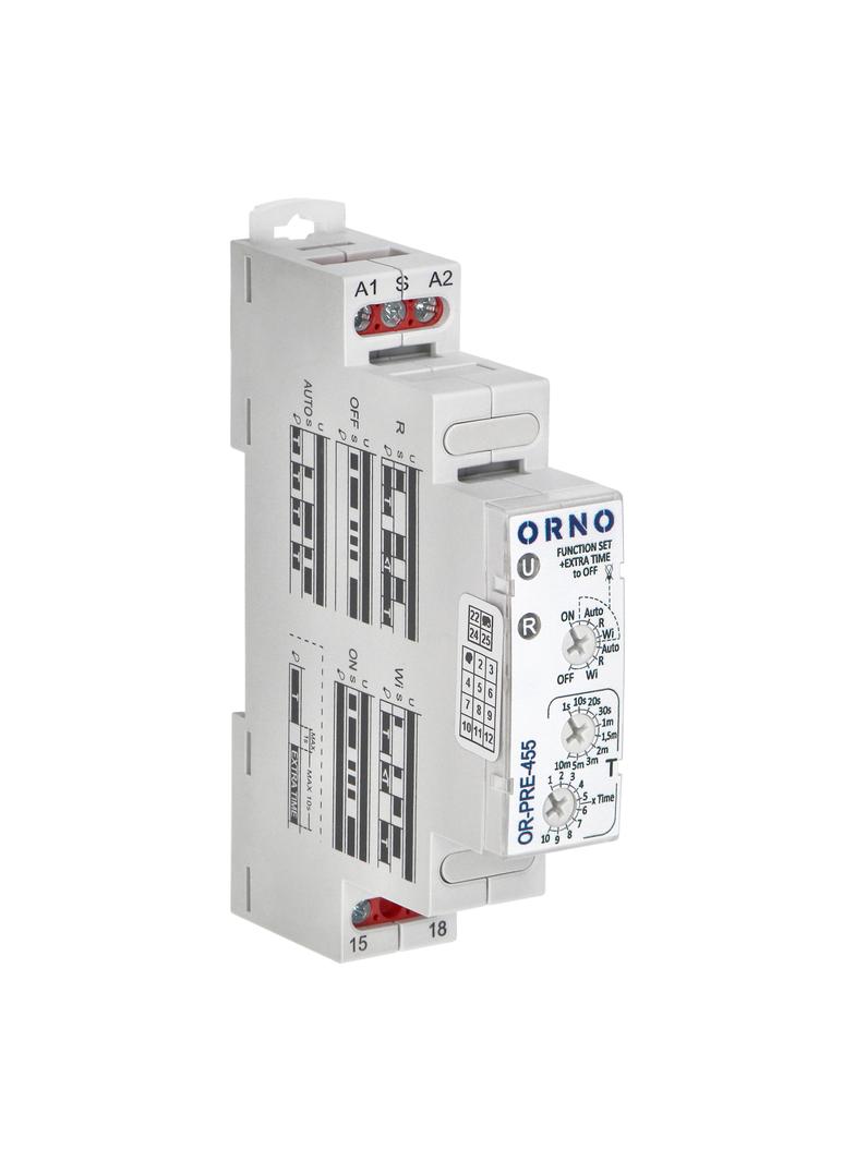 Automat schodowy 7 trybów pracy 230 VAC OR-PRE-455 ORNO