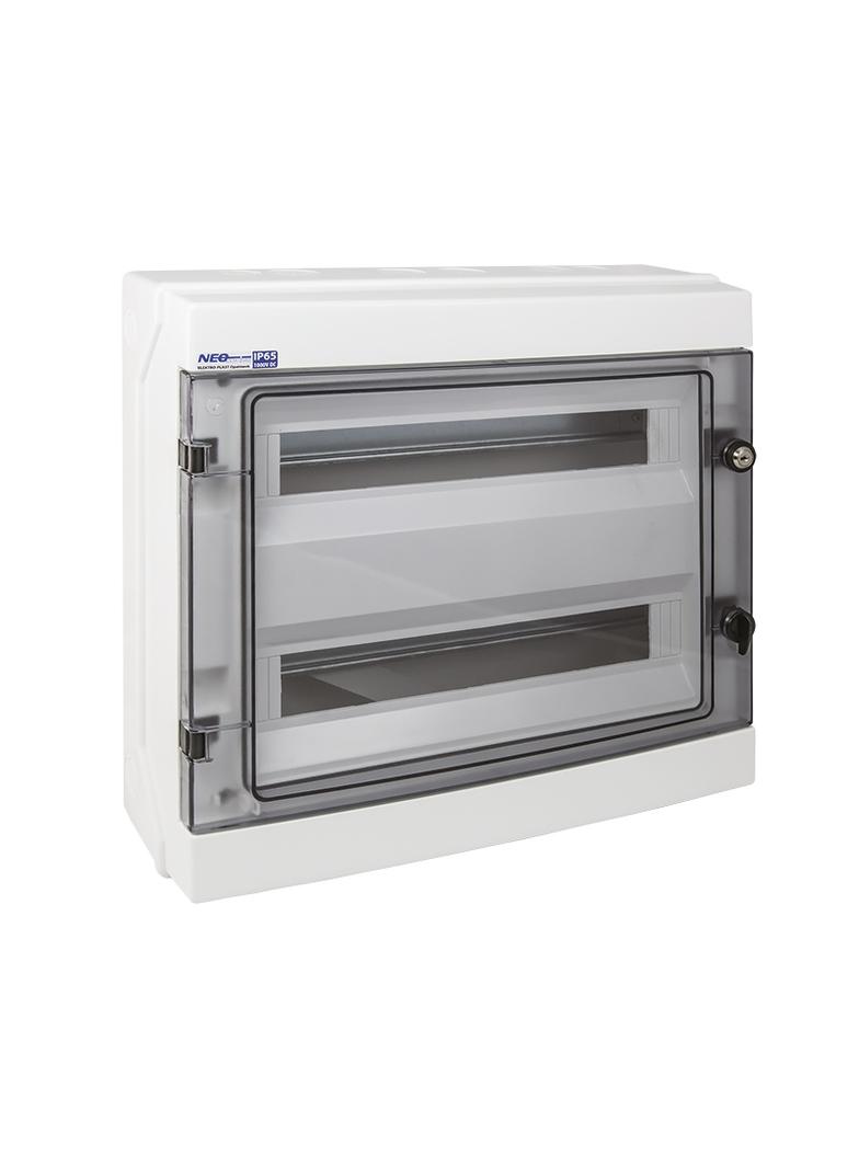 Rozdzielnica hermetyczna natynkowa 2x18 IP65 500VAC/1000VDC RH-36/2 36.136 OPATÓWEK