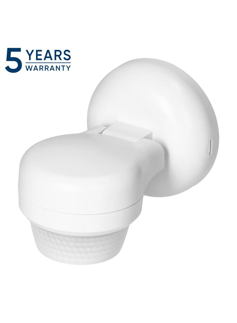 Czujnik ruchu 360st. IP65 1200W zasięg max. 24m biały ORNO