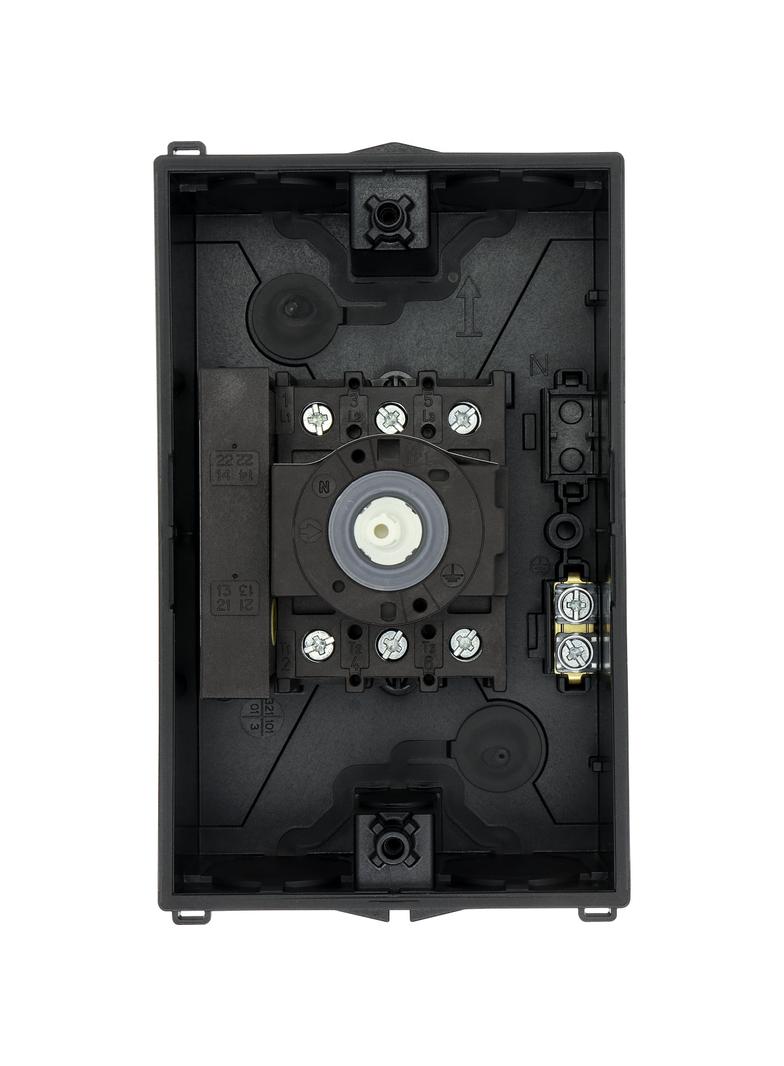 Łącznik krzywkowy 0-1 3P 25A 1Z 1R w obudowie IP65 P1-25/I2-SI/HI11 207310 EATON