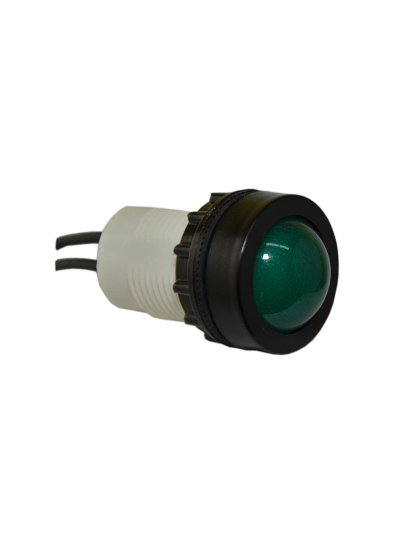 Lampka D22PB 24V-230V zielona