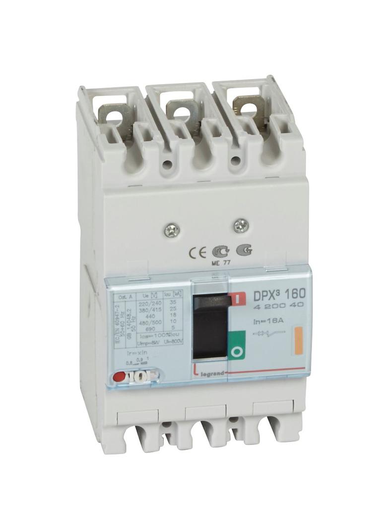 Wyłącznik DPX3160 3P 16A 25Ka 420040 LEGRAND