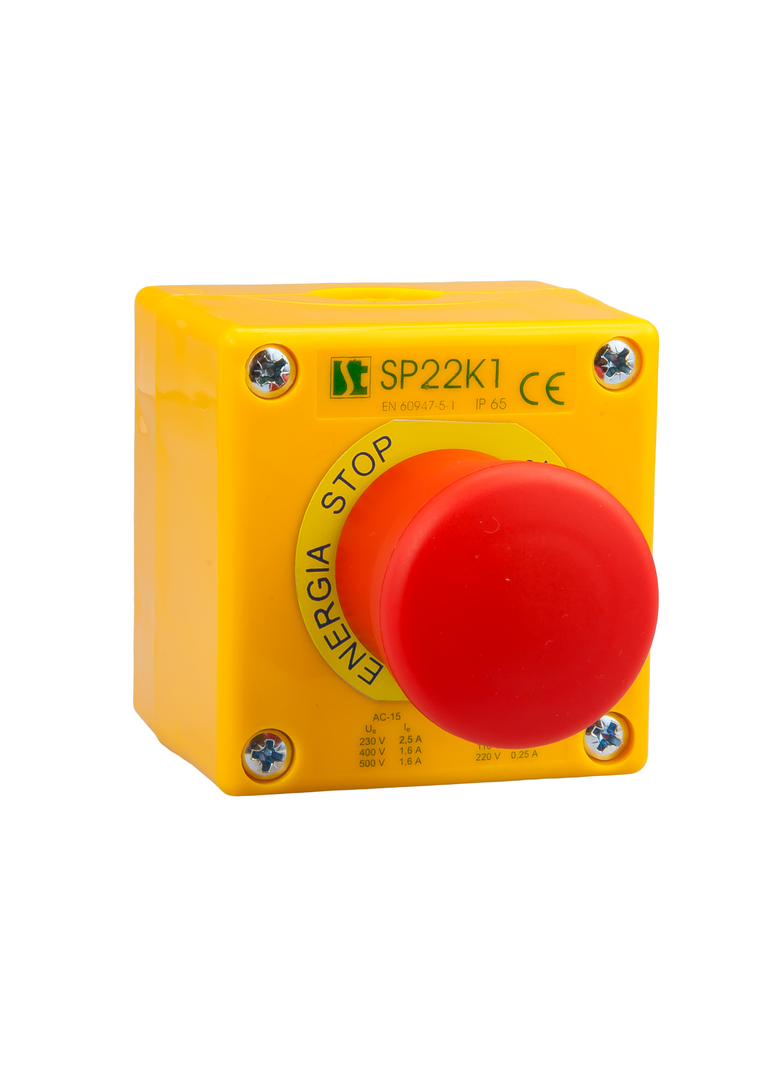 KASETA KOMPLETNA 1-OTWOROWA Z PRZYCISKIEM BN  2 PRZEPUST M20