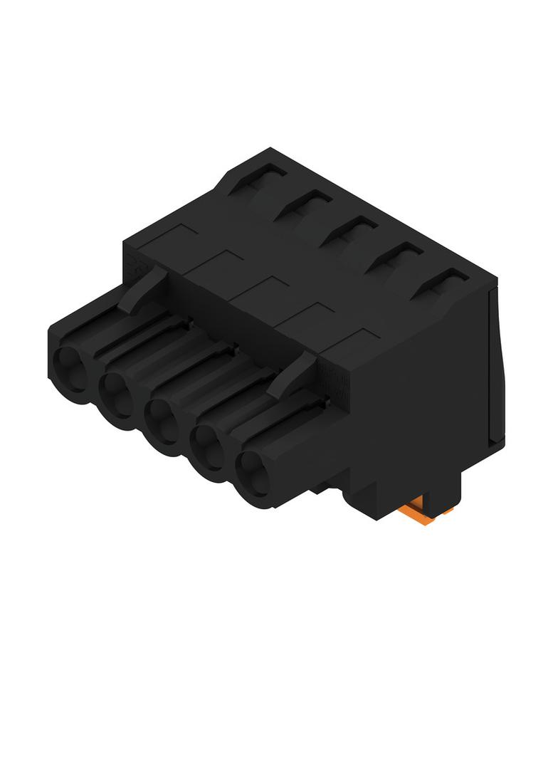 BLF 5.08HC/05/270 SN BK BX Wtyk PCB (złącze wiązki), 5.08 mm, Liczba biegunów: 5, PUSH IN, złącze sprężynowe /72szt./ 1981960000 WEIDMÜLLER