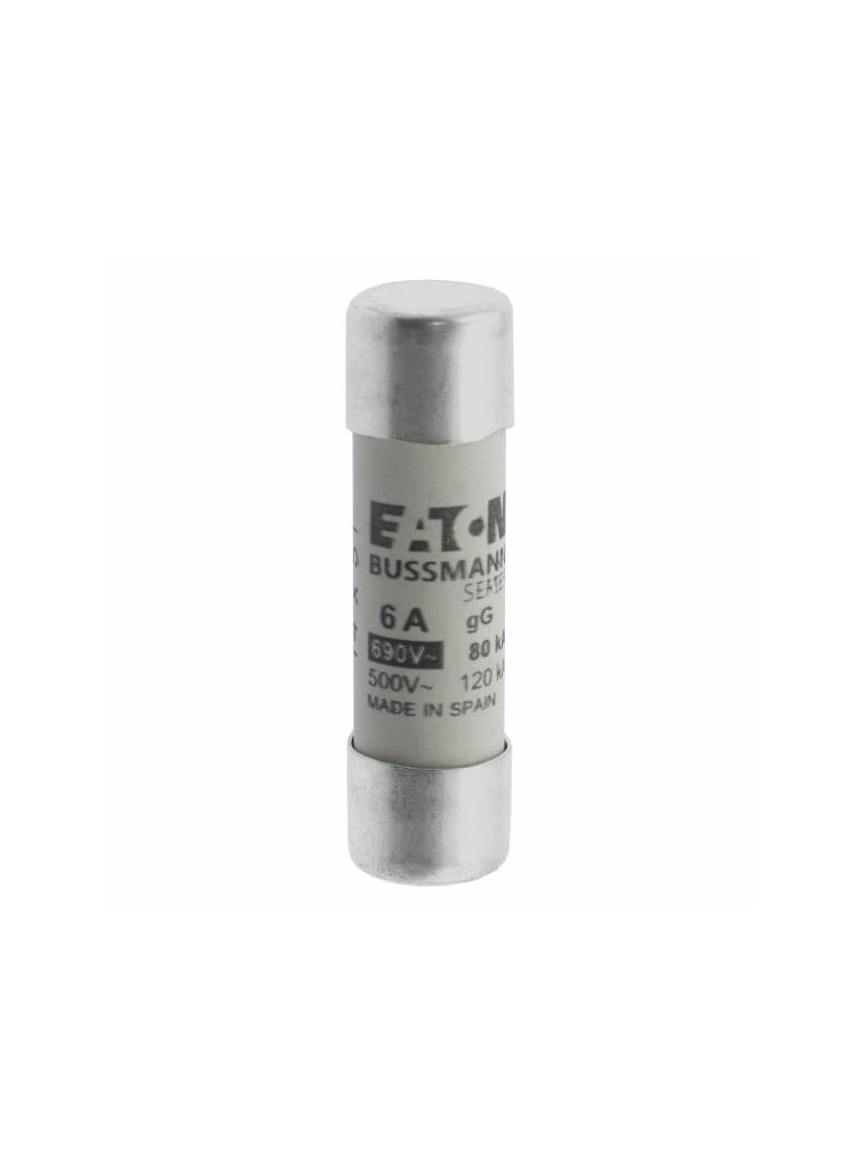 CYLINDRICAL FUSE 14 x 51 6A GG 690V AC Wkładka cylindryczna 14 x 51mm 6A GG 500V AC C14G6 EATON