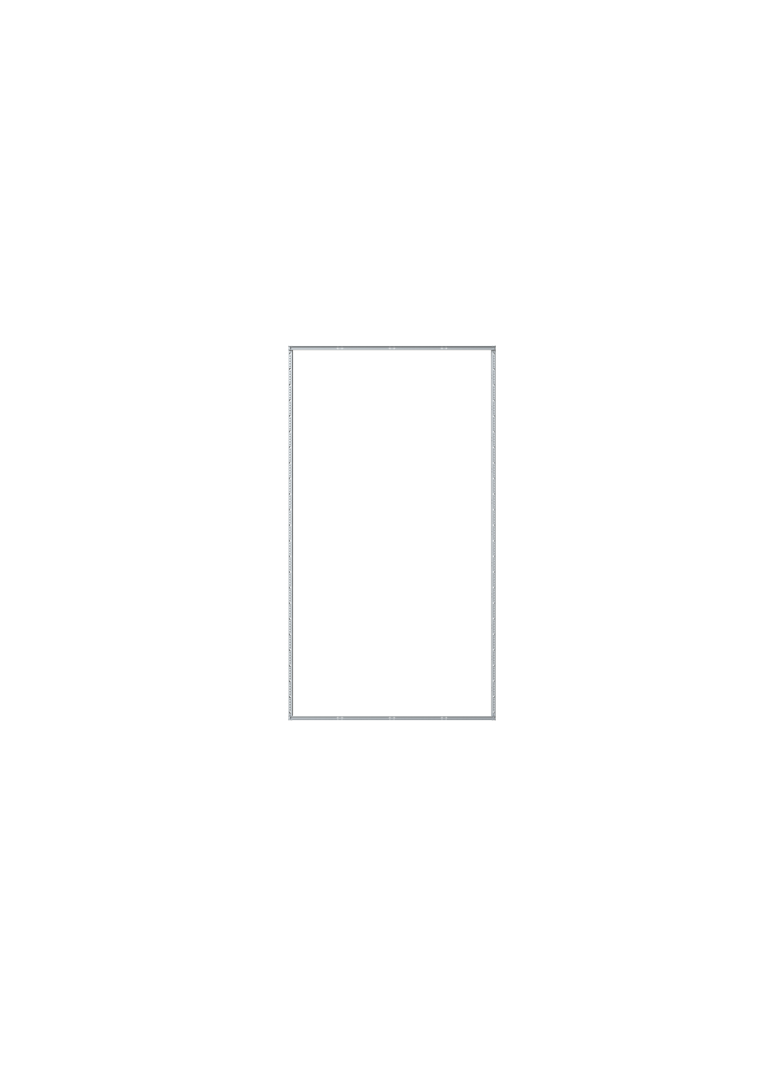 WR481 Rama montażowa WR szerokość 4; OH8 v2 (do samodzielnego montażu)