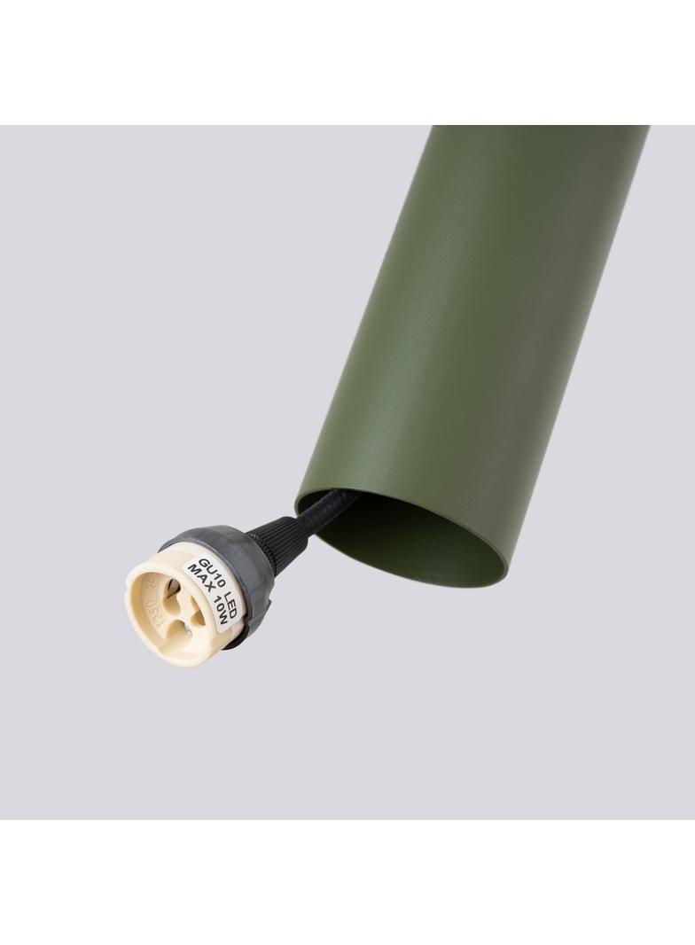 Sollux Lampa wisząca LAGOS 1 zielona oliwka SL.1484