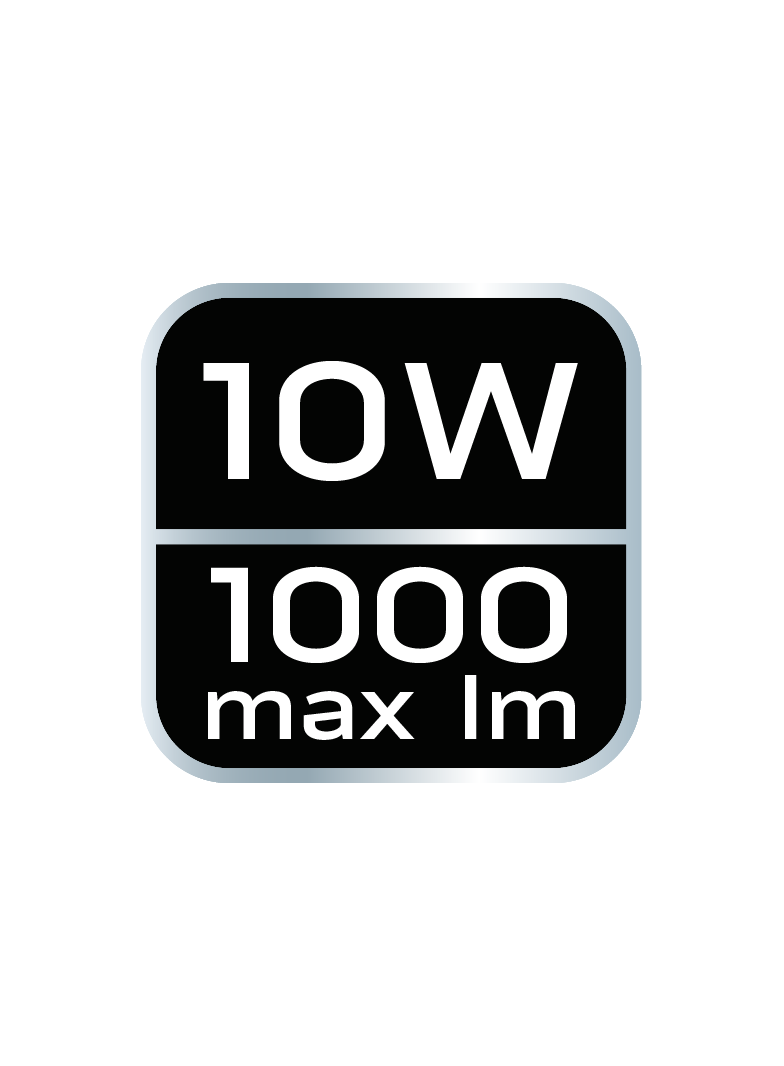 Latarka czołowa akumulatorowa USB 1000 lm czerwony/niebieski CREE LED + LED