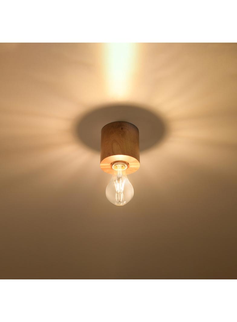 Sollux Plafon SALGADO naturalne drewno SL.0672