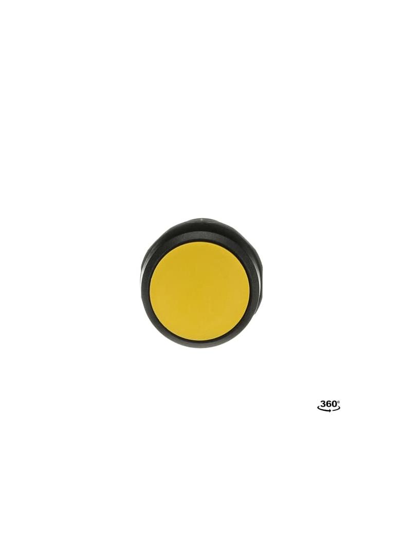 Przycisk monostabilny wklęsły 1NO1NC żółty CP1-10Y-11