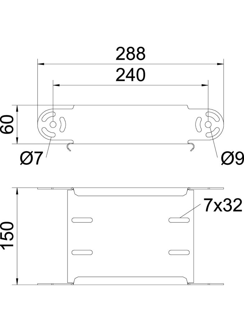 PIONOWY ELEMENT ŁUKU 60X150MM