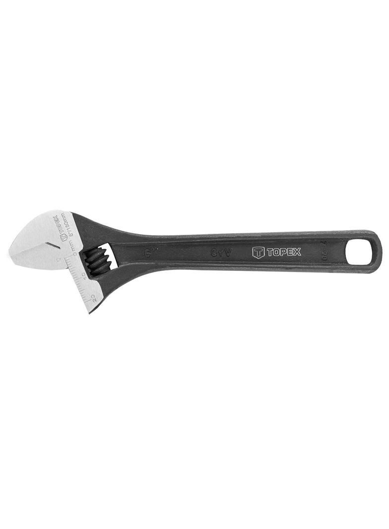 Klucz nastawny 150 mm, zakres 0-24 mm