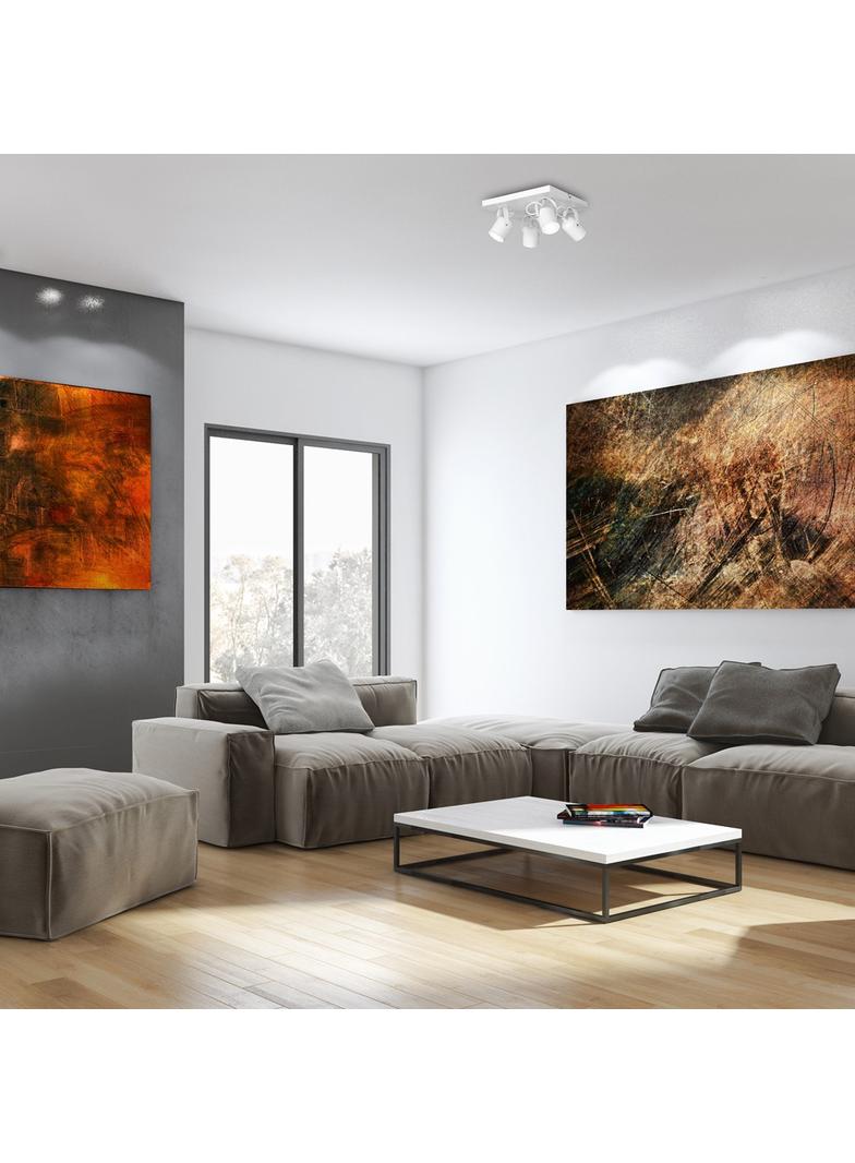 MILAGRO Lampa sufitowa PICO WHITE 4xGU10