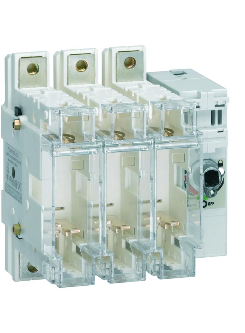 Rozłącznik izolacyjny z bezpiecznikami 3P NH00 125A HFD312 HAGER