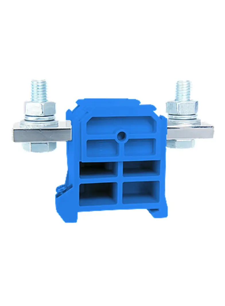 ZSG1-70.0n ,  Złączka szynowa gwintowa , 70,0 mm2, TS 35 , 1 tor, niebieski