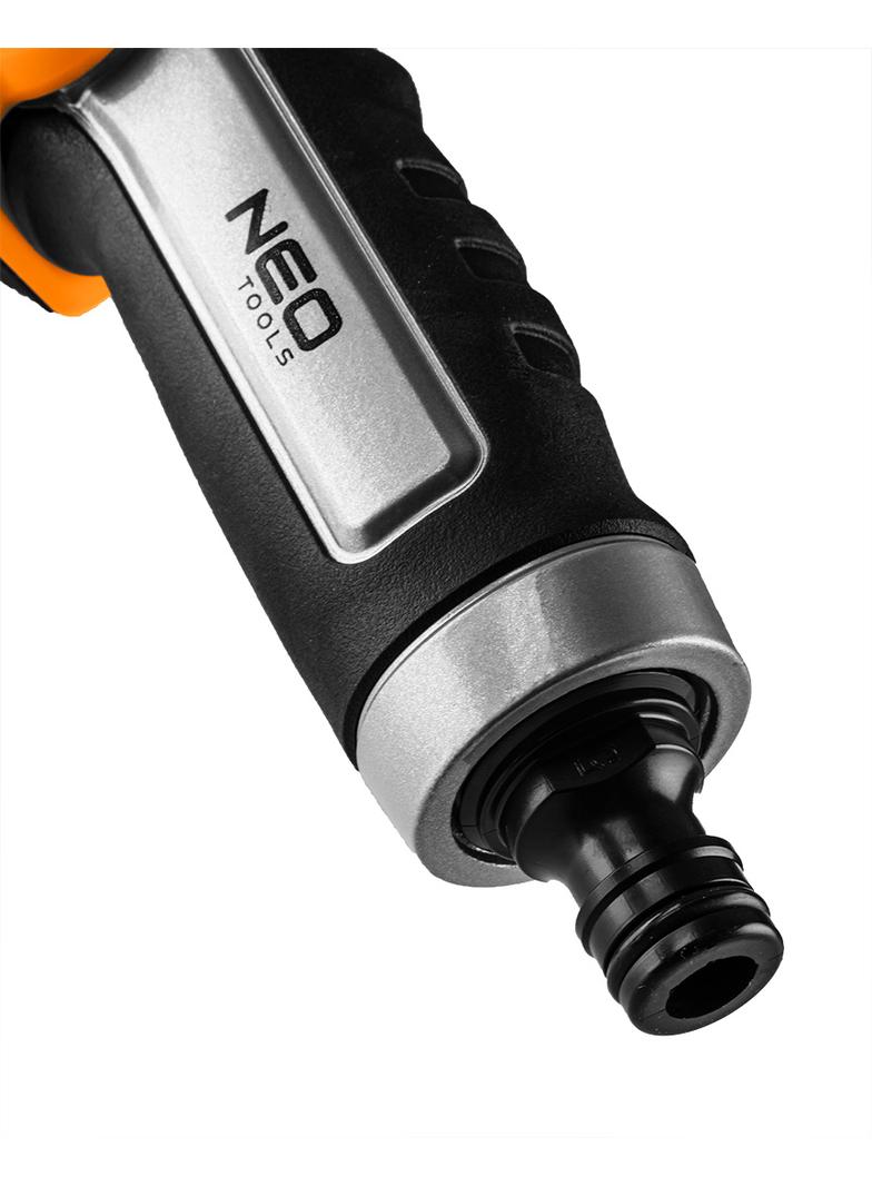 Zraszacz pistoletowy, podkręcony strumień, duży zasięg