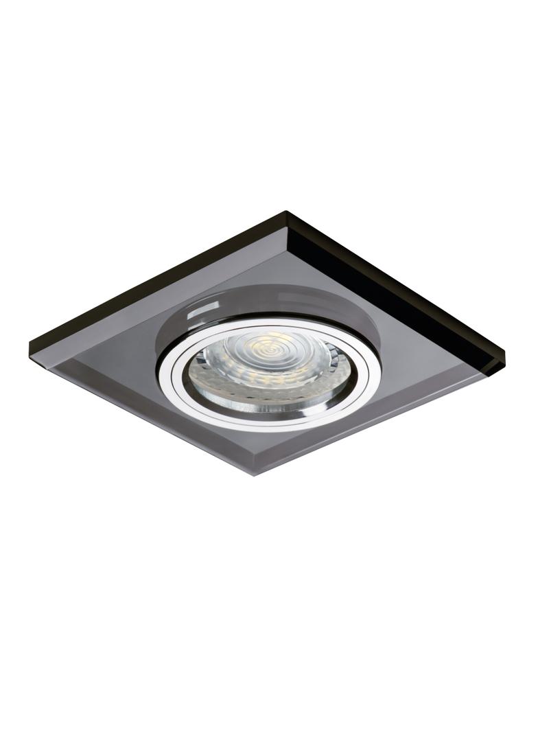 Oprawa punktowa 1x50W Gx5,3 12V IP20 MORTA CT-DSL50-B szkło czarna 18510 KANLUX