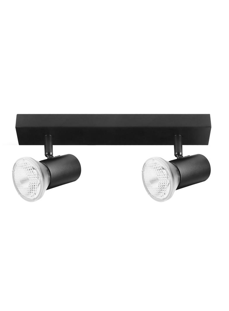 RIO SP 2, oprawa ścienno-sufitowa, E27 max. 2x60W, IP20, czarna AD-OP-6430BE27 ORNO