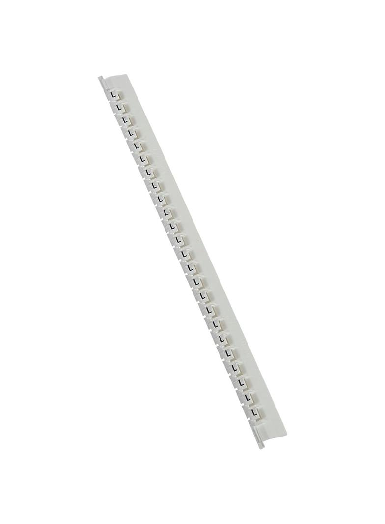 Oznacznik Przewodów Memocab Biały Litera /L/ /240Szt./ 037837 LEGRAND