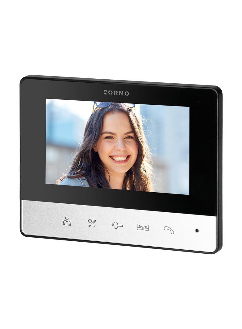 Zestaw wideodomofonowy bezsłuchawkowy, kolor LCD 4,3 z aluminiową wideo kasetą, LIRA