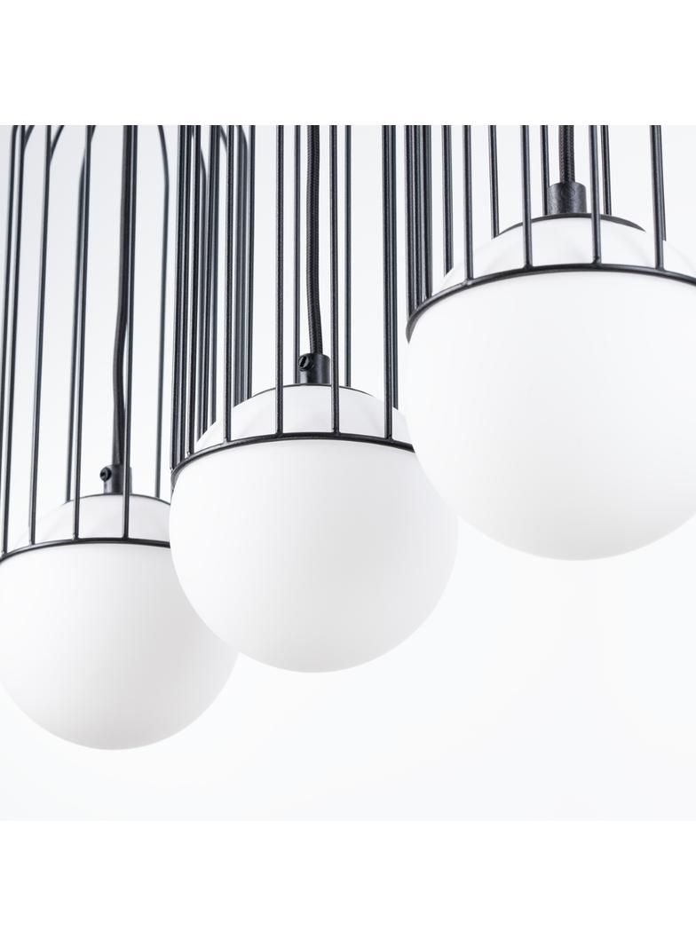 Lampa wisząca BRINA 3L czarna