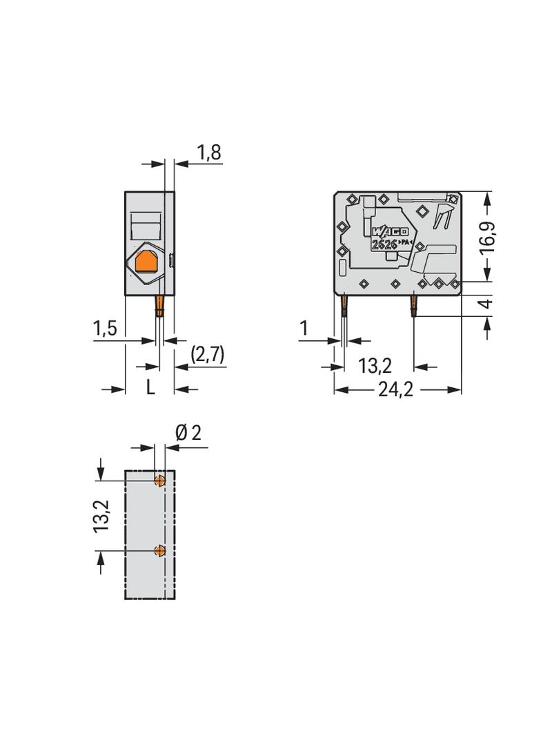 złączka do płytek drukowanych