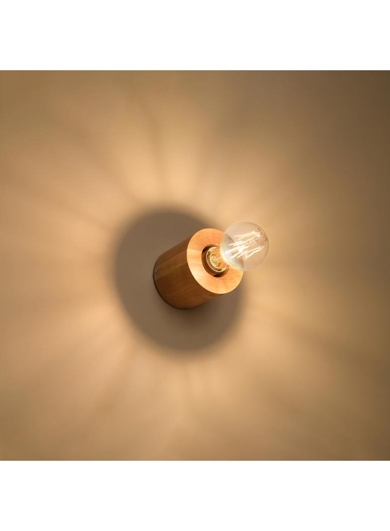 Sollux Kinkiet SALGADO naturalne drewno SL.0673