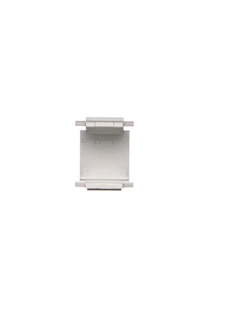 Simon 55 Zaślepka otworu wtyku RJ45/RJ12 do pokrywy gniazda teleinformatycznego Aluminium mat BWB/143 KONTAKT