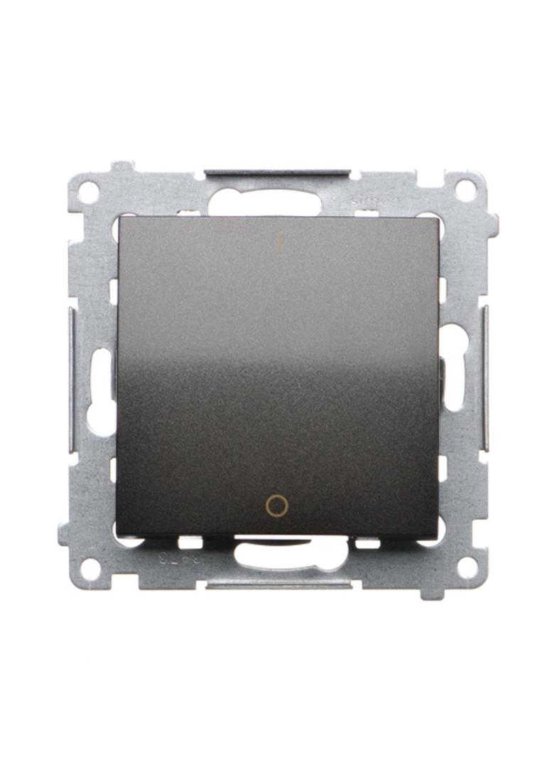 Simon 54 Łącznik dwubiegunowy 10A szybkozłączka antracyt