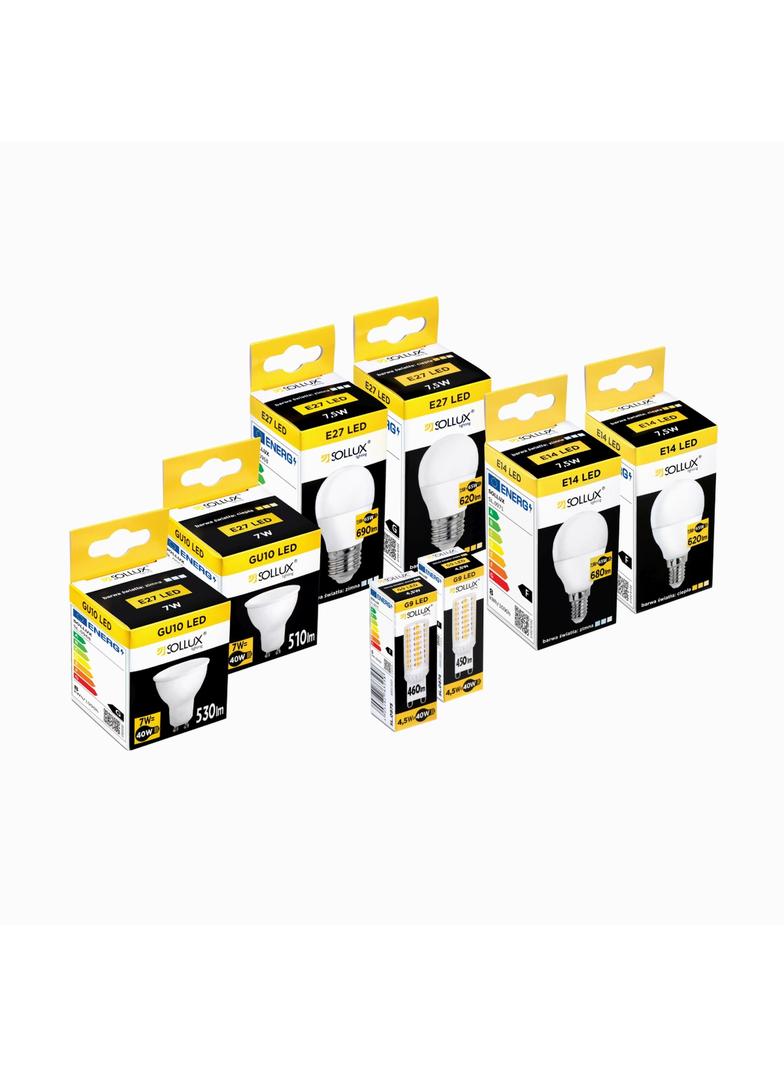 Żarówka LED G9 3000K 4,5W 450lm