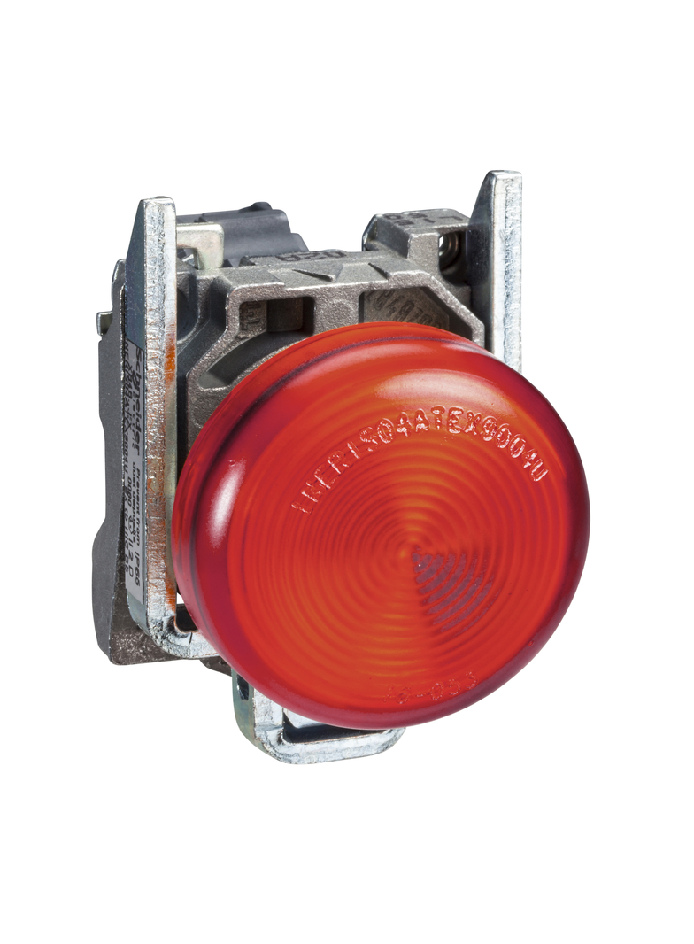 Harmony XB4 Lampka sygnalizacyjna z czerwoną żarówką 250V XB4BV64 Schneider