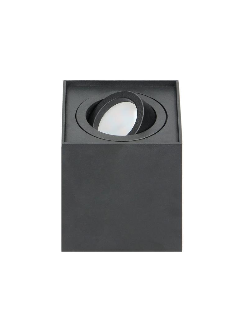 CAROLIN DLS GU10 downlight max 35W, IP20, kwadrat, czarny AD-OD-6145BGU10 ORNO