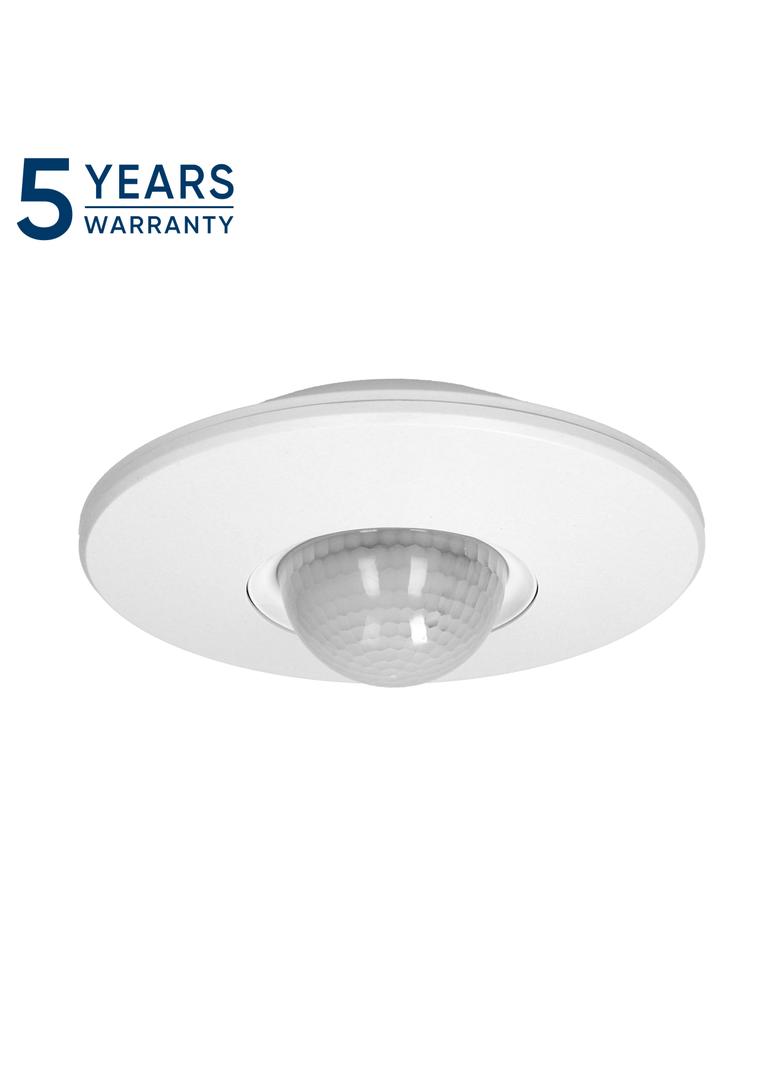 Czujnik ruchu 360 st. IP20, 2000W, 3 sensory, regulacja zasięgu O3m-16m