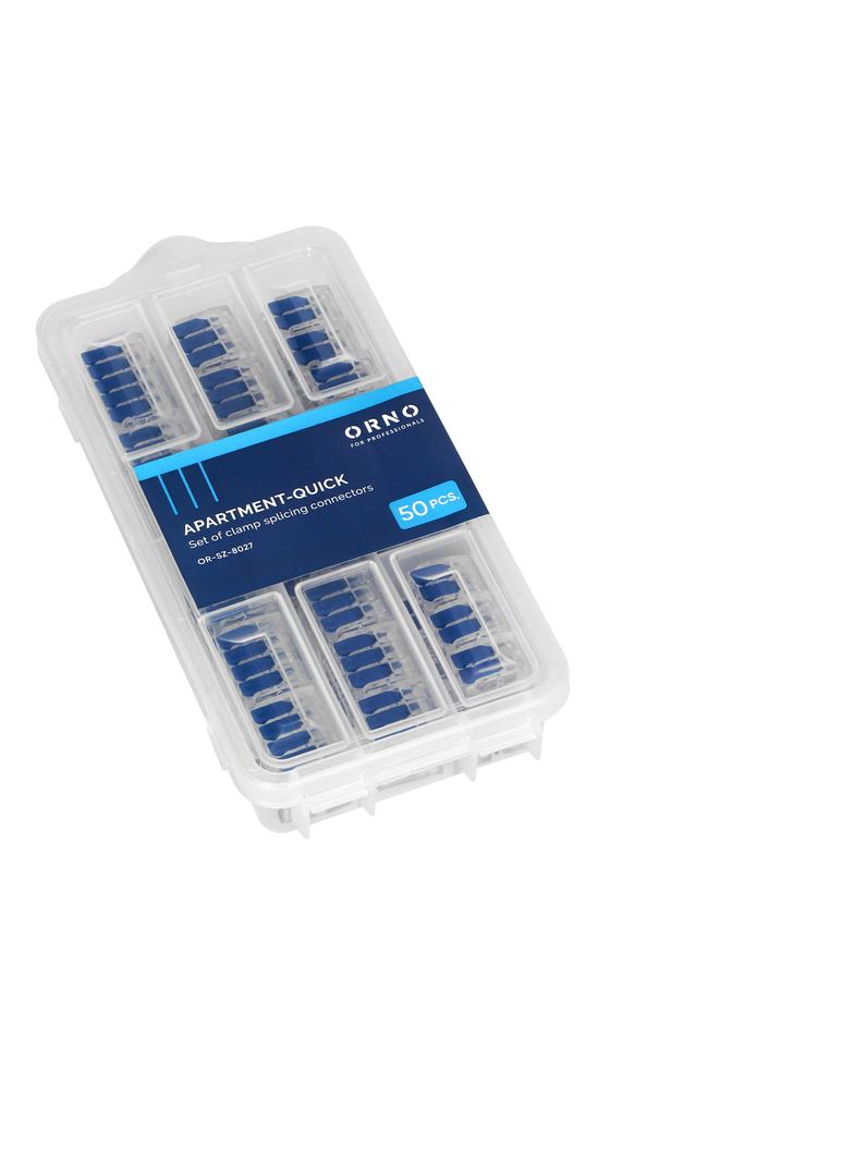 Zestaw złączek instalacyjnych APARTMENT-QUICK, 50 szt.